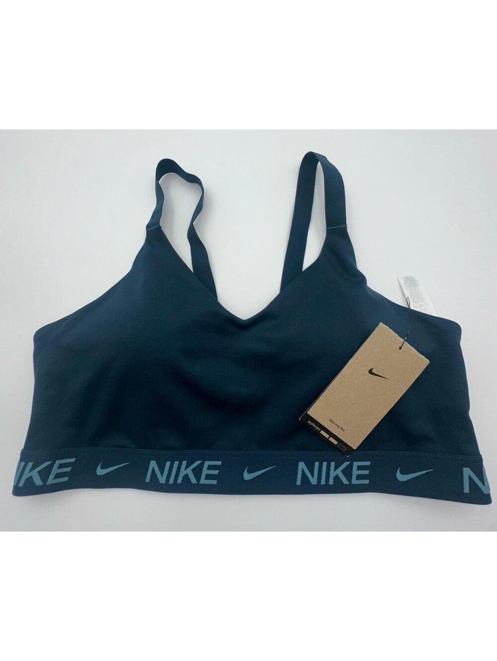 Nike Women's Indy V-Neck Low Support Sports Bra Size XL